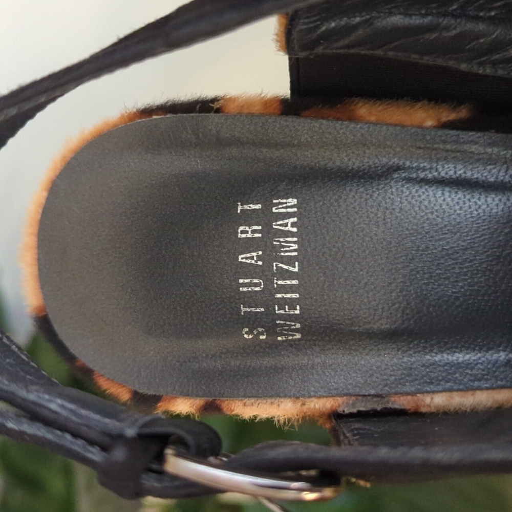 Stuart Weitzman Leopard Print Heels - image 3